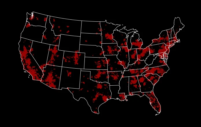 Verizon 5G Coverage Map in the United States